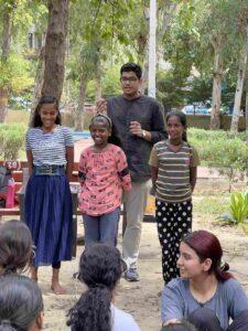 NGO-visit-with-interns-Gadaipur-karma